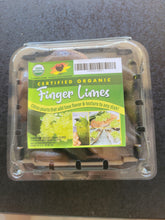 Load image into Gallery viewer, Australian organic Finger Limes 6 oz Clamshell

